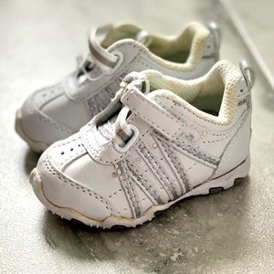 Circo White Velcro Sneakers